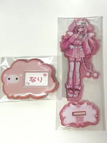 얀 나리 Angelic Dream 아크릴 스탠드 네임 배지