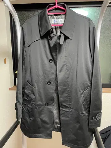 [ 새상품급 ] 블랙 트렌치코트