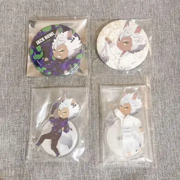 [ 4개 세트 ] 트위스테 잭 미니 아크릴 스탠드 캔뱃지 페어리 가라