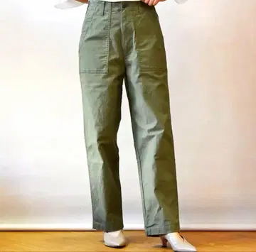 아쿠아피츠 (AQUAFITS) 코튼 스트레치 베이커 팬츠