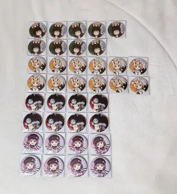 출금 금지 두더지 시부야 모디 엽서 특전 캔뱃지