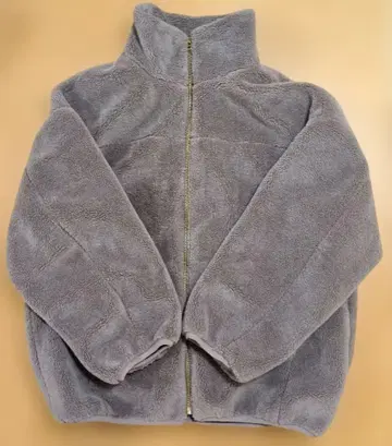 새상품 DISCOAT 깔끔한 보아 스탠드 블루종 그레이 F