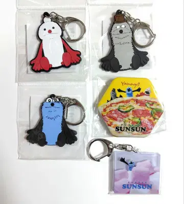 퍼펫 스 러버 키링 3종 세트 오다이바 후지TV 한정판