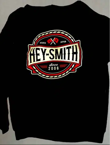 [ 새상품급 ] HEY-SMITH 풀오버 후드티 블랙