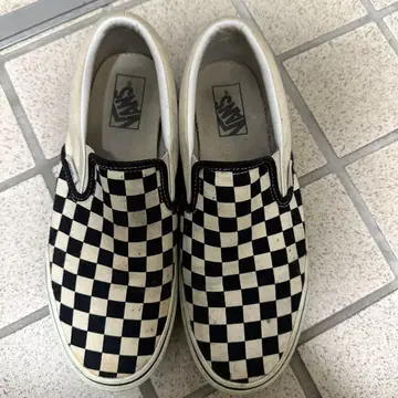 Vans 체커 패턴 슬립온