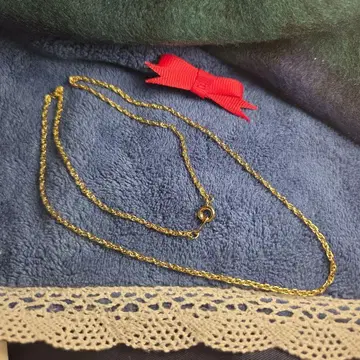 골드 체인 목걸이