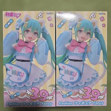 TAITO 하츠네 미쿠 패션 피규어 Fancy 2개 세트
