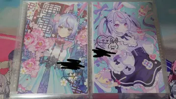 우사기 미미 친필 사인 포함 엽서 5장 세트