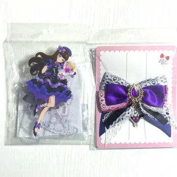 쿠로스 아로마 두근거림 선물 포 유 아크릴 스탠드 응원봉 리본