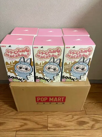 THE MONSTERS Exciting 마카롱 봉제인형 6개 세트