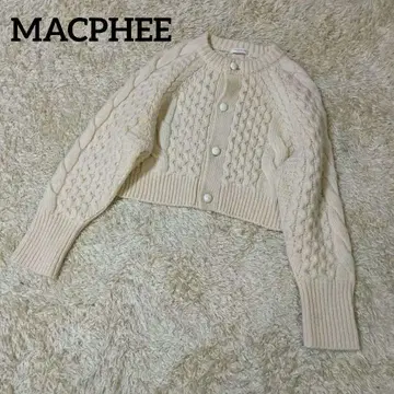 투모로우랜드 MACPHEE 앤디안 케이블 숏 가디건