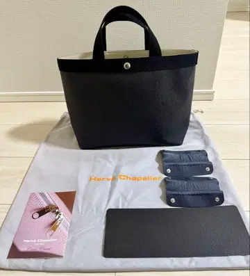 새상품급! 에르베샤 펠리에 704GP 토트 B5 사이즈 블랙 느와르