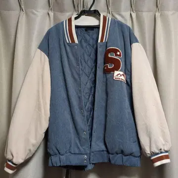 코듀로이 봄버 자켓 L 사이즈