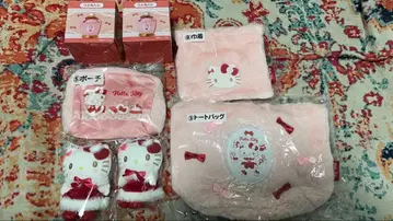 산리오 헬로키티 운세 복권 1번 복권 7종 세트