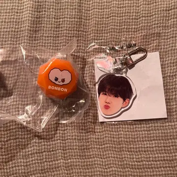 treasure 준규 가챠가챠 얼굴 아크릴 키링 truz 모자 꽁지