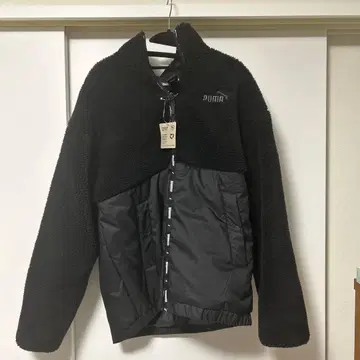 PUMA 플리스 자켓 XL 블랙