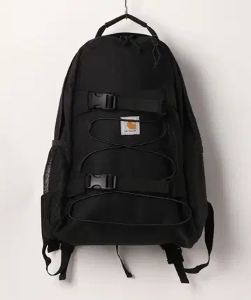 블랙 나일론 백팩