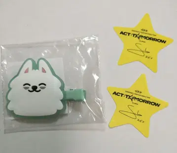 TxT 수빈 용몽 헤어 클립 캡슐 토이