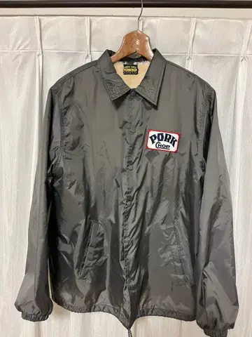 PORKCHOP 그레이 나일론 자켓 M