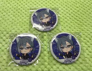 18TRIP 에이트리 마네키네코 캔뱃지 하치노야 나기 3종