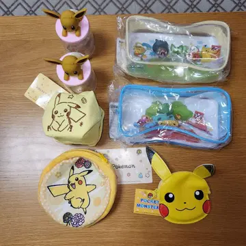 포켓몬 이브이 피카츄 파우치 세트