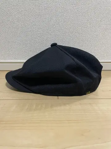 CALEE 블랙 헌팅 캡 코튼 소재