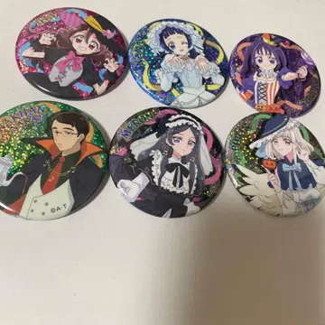 너와 아이돌 프리큐어 할로윈 캔뱃지 6개 세트