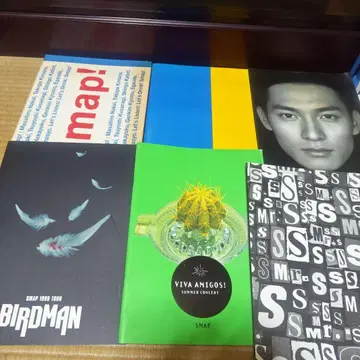 SMAP 라이브 팜플렛 묶음 판매