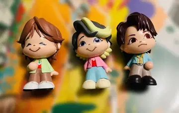 뮤지션 마스코트 피규어 3체 세트