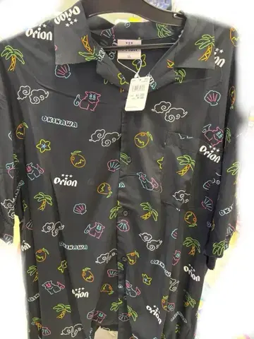오리온 맥주 하와이안 셔츠 1장