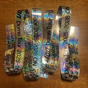 SnowMan Dome Tour ON 은색 테이프 2개