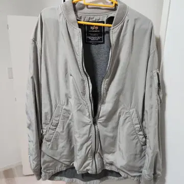 ALPHA INDUSTRIES MA-1 자켓 그레이 M