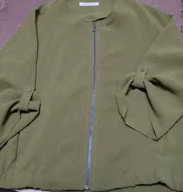 Alphabet alphabet 카키색 집업