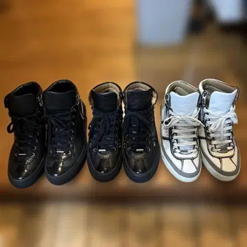 Jimmy Choo 하이컷 스니커즈