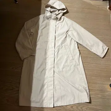 무인양품 여성용 발수 후드 부착 코트 M
