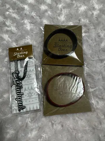 CNBLUE Starting Over 키링, 러버 밴드 세트