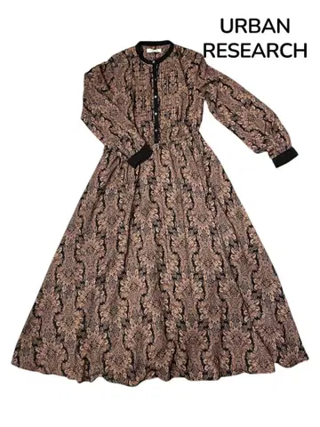 URBAN RESEARCH 프린트 롱 원피스