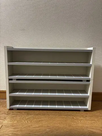 쓰리코 미니카(토미카) 수납 선반 2개 세트 (조립 완료)