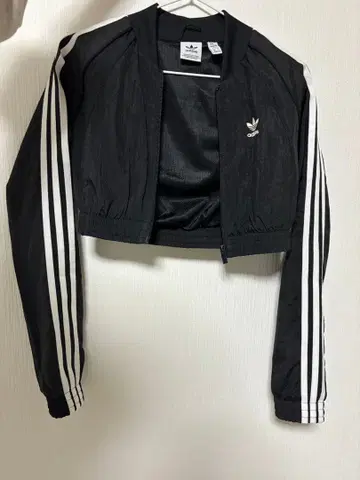 adidas 트랙 자켓 블루종 블랙 XS