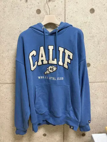 WHOAU CALIF 후드티 파랑
