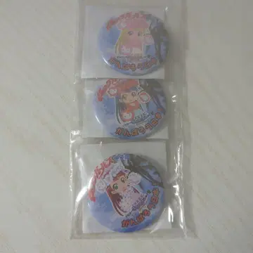 헬로키티 플라걸즈 갑자원 캔뱃지 헤이세이 레트로