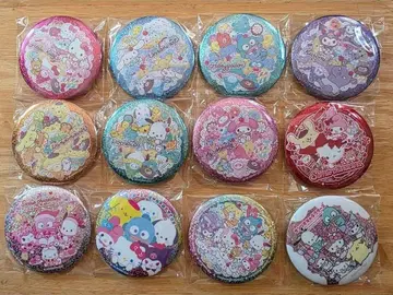 산리오 키라키라 BIG 캔뱃지 컴플리트 세트