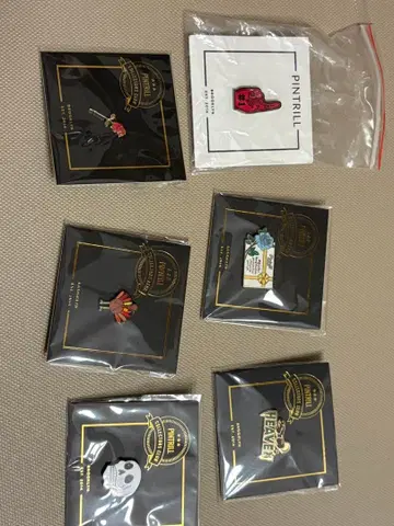 PINTRILL 핑 배지 6개 세트