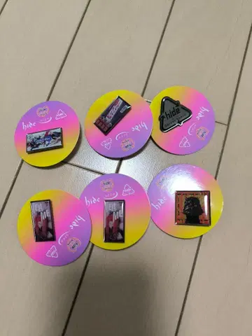 hide 핀즈 캡슐 60th Anniversary 6개 세트