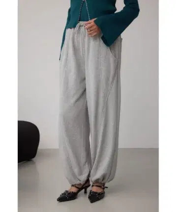 AZULbymoussy 아줄바이마우지 와이드 스웨트 팬츠