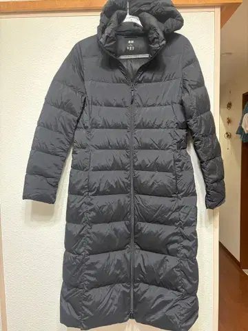 UNIQLO 후드 부착 다운 자켓 M 블랙