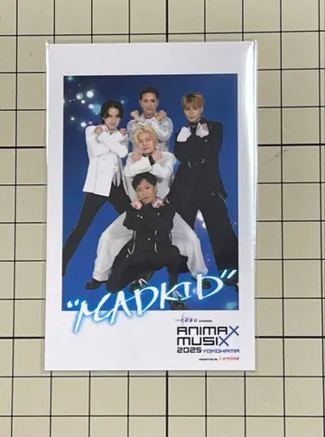 ANIMAX MUSIX 2025 MADKID 포토 카드