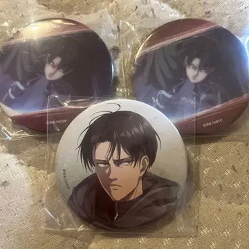 리바이 병장 캔뱃지 세트