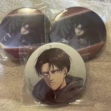 리바이 병장 캔뱃지 세트