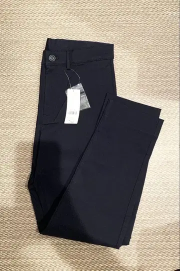 Global Work 스고라쿠 스트레치 슬림 팬츠 + 웜 남성용 네이비